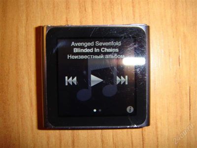 Лот: 2268384. Фото: 1. iPod nano 6g с рубля. Плееры