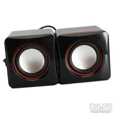 Лот: 8093889. Фото: 1. Колонки для ПК D-02A квадратные... Портативные, беспроводные колонки