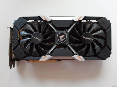 Лот: 13434172. Фото: 1. Видеокарта Gigabyte GeForce GTX... Видеокарты