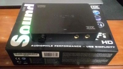 Лот: 10694291. Фото: 1. Creative Sound Blaster X-Fi HD. Звуковые карты