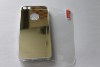 Лот: 6987873. Фото: 1. чехол силиконовый gold mirror... Подарки на 8 марта