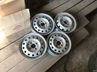 Лот: 15925909. Фото: 1. Штампованные диски 4*100 13*4... Диски