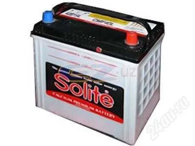 Лот: 1495442. Фото: 1. Аккумулятор SOLITE 55B24L 235х125х198. Электрооборудование