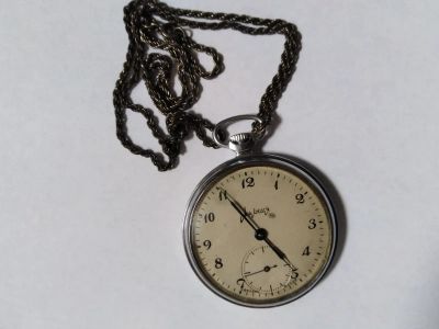 Лот: 23228186. Фото: 1. Часы карманные "Молния", 18 камней... Оригинальные наручные часы