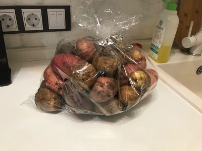 Лот: 25896164. Фото: 1. Картофель элитный крупный в подарок. Овощи, фрукты, зелень