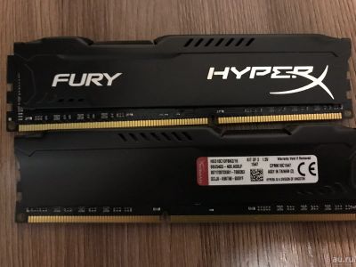 Лот: 13005529. Фото: 1. Оперативная память Kingston HyperX... Оперативная память