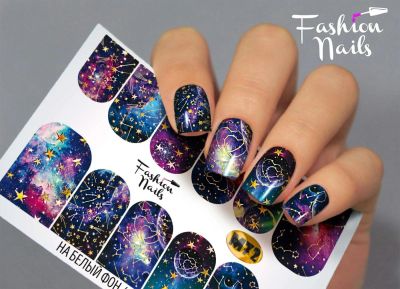 Лот: 10871383. Фото: 1. слайдер дизайн fashion nails metallic... Украшения, дизайн ногтей