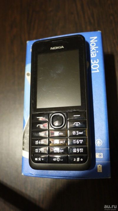Лот: 13032839. Фото: 1. Мобильный телефон Nokia 301, черный... Кнопочные мобильные телефоны