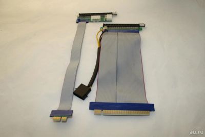 Лот: 9941636. Фото: 1. Riser (Райзер) PCI-E. Шлейфы, кабели, переходники