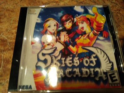 Лот: 9093932. Фото: 1. Skies of arcadia dreamcast (2cd... Игры для консолей