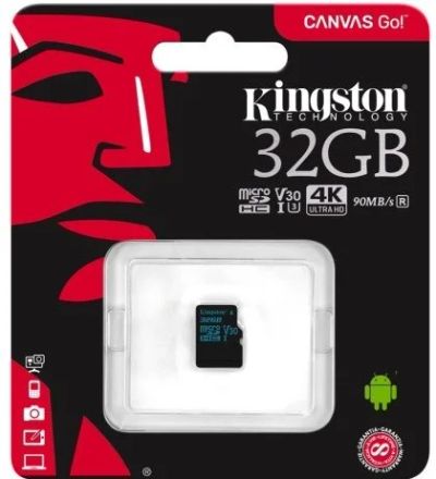 Лот: 16181304. Фото: 1. Карта памяти micro SDHC 32GB Kingston... Карты памяти