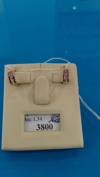 Лот: 9267059. Фото: 1. Серьги арт. к5-12. Серьги, каффы