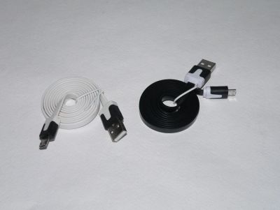 Лот: 5121375. Фото: 1. Кабель USB Flat-V8-Micro-USB-Data. Шлейфы, кабели, переходники