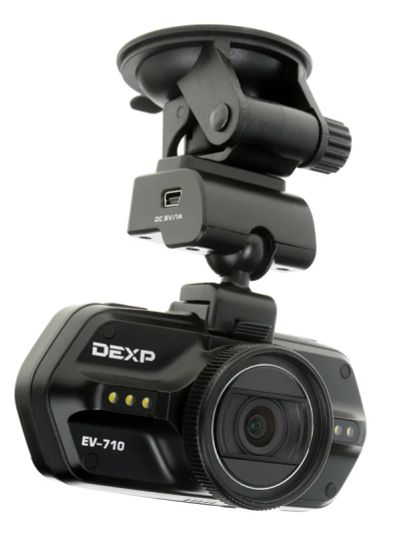 Лот: 5494748. Фото: 1. Видеорегистратор DEXP EV-710. Видеорегистраторы,  радар-детекторы, системы парковки