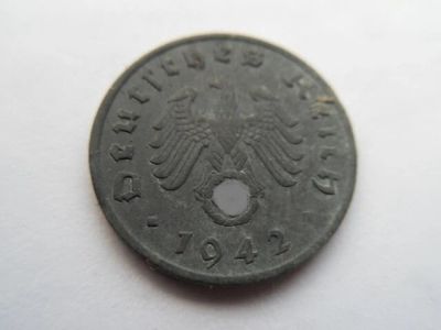 Лот: 10864256. Фото: 1. Германия (Третий рейх) 1 рейхспфенниг... Германия и Австрия