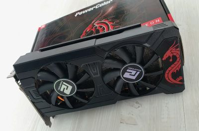 Лот: 19298127. Фото: 1. Видеокарта amd rx570 4gb. Видеокарты