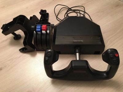 Лот: 16653307. Фото: 1. Saitek pro flight yoke system... Рули, джойстики