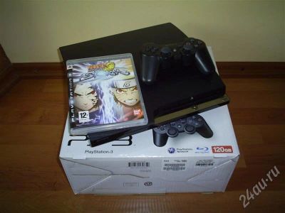 Лот: 351232. Фото: 1. PlayStation 3 slim 120Gb(+игра... Игровые приставки, консоли