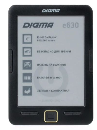 Лот: 10439139. Фото: 1. 6'' Электронная книга Digma E630... Электронные книги