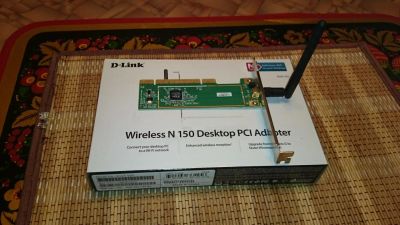 Лот: 4976938. Фото: 1. Беспроводной PCI адаптер N150... WiFi, Bluetooth адаптеры