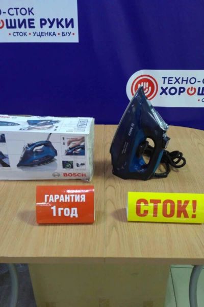 Лот: 15046997. Фото: 1. Утюг bosch tda703021a. Утюги, парогенераторы, отпариватели