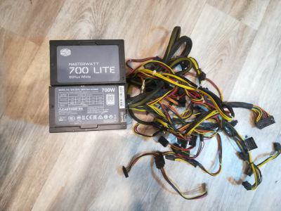 Лот: 16424244. Фото: 1. блок питания CoolerMaster MasterWatt... Корпуса, блоки питания