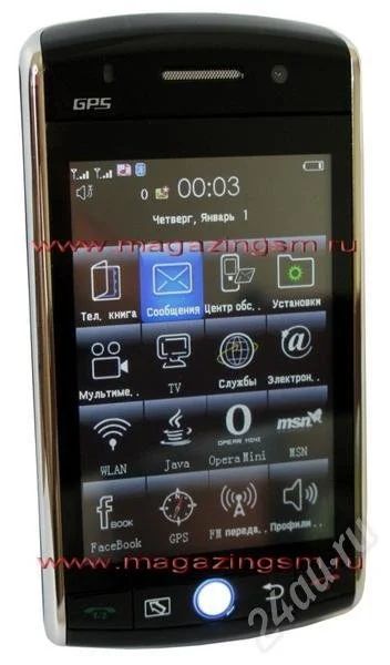 Лот: 563219. Фото: 1. Blackberry Storm F035 GPS - 2sim... Кнопочные мобильные телефоны