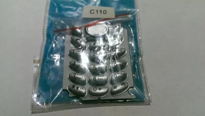 Лот: 6814254. Фото: 1. Клавиатура Samsung C110 (самсунг... Корпуса, клавиатуры, кнопки