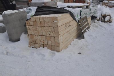 Лот: 3633492. Фото: 1. Брусок сухой калиброванный 35... Древесина, пиломатериал