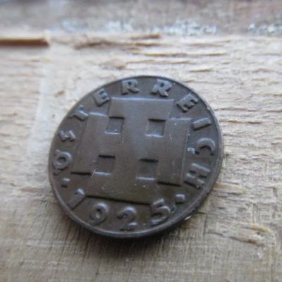 Лот: 24870908. Фото: 1. Монета 2 грош два Австрия 1925... Европа