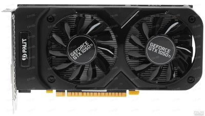Лот: 14714959. Фото: 1. Palit GeForce GTX 1050 Ti DUAL... Видеокарты