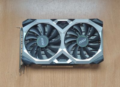 Лот: 20576316. Фото: 1. Видеокарта MSI GeForce GTX 1660... Видеокарты