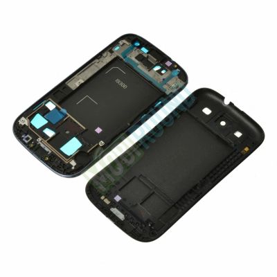 Лот: 3280169. Фото: 1. Панелька Samsung i9300 ориг.(синий... Корпуса, клавиатуры, кнопки