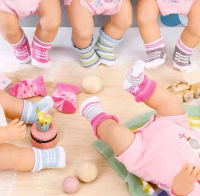 Лот: 10255089. Фото: 1. Носочки Игрушка для куклы BABY... Куклы и аксессуары