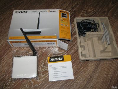 Лот: 16726847. Фото: 1. роутер Tenda N3 150 Мбит/с Wi-Fi... Маршрутизаторы (роутеры)