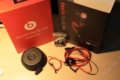 Лот: 2118600. Фото: 1. monster beats by dr.dre black... Наушники, гарнитуры