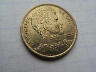 Лот: 9961404. Фото: 1. Чили 10 песо 2008. Америка