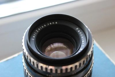 Лот: 6434435. Фото: 1. Carl Zeiss Jena: Светосильный... Объективы