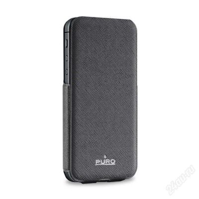 Лот: 2385926. Фото: 1. Puro iPhone 5 Flipper Slim Cases... Чехлы, бамперы