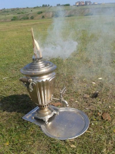 Лот: 7685758. Фото: 1. Самовар "Рюмка гранями" РСФСР... Предметы интерьера и быта