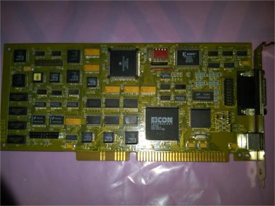 Лот: 8326806. Фото: 1. Elonex EiconCard s51 ISA. Сетевые карты