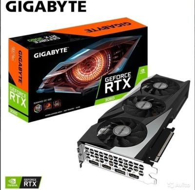 Лот: 17302217. Фото: 1. Gigabyte rtx 3060 gaming oc. Видеокарты