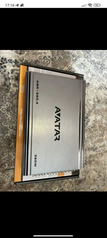 Лот: 20676245. Фото: 1. Усилитель Avatar abr 360.4 продан. Усилители