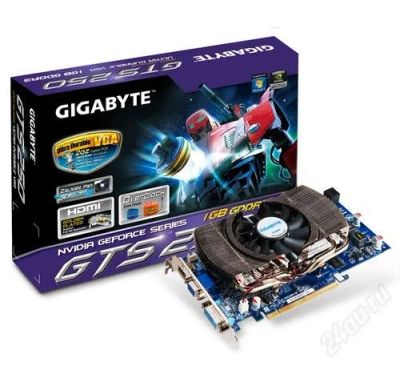 Лот: 2726844. Фото: 1. Видеокарта GIGABYTE GeForce GTS... Видеокарты