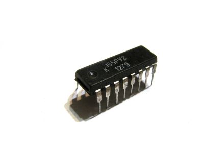 Лот: 25797615. Фото: 1. К155РУ2, микросхема, ОЗУ 64бит... Микросхемы