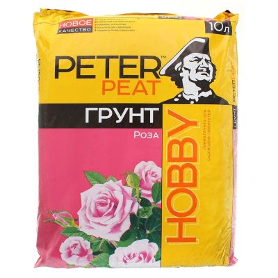 Лот: 24100499. Фото: 1. Грунт Hobby, для роз, 10 л, Peter... Грунты, удобрения