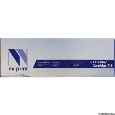 Лот: 8321774. Фото: 1. Картридж HP CC530A, черный NV-Print... Картриджи, расходные материалы