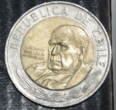 Лот: 16971597. Фото: 1. Экзотика с рубля (24397) Чили. Остальные страны