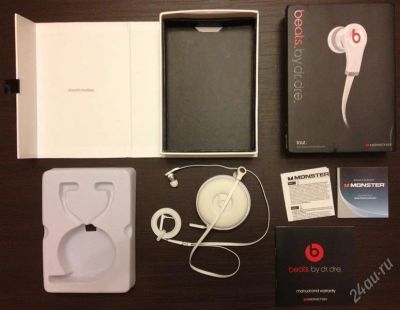 Лот: 2566310. Фото: 1. Monster Beats by Dr. Dre Tour... Наушники, гарнитуры