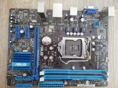 Лот: 15654501. Фото: 1. Asus p8h61-m lx3 r2.0. Материнские платы
